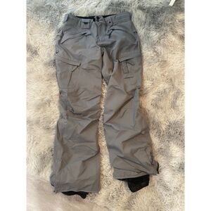686 Snowboarding pants size M snow infidry thermal gray warm weatherproof